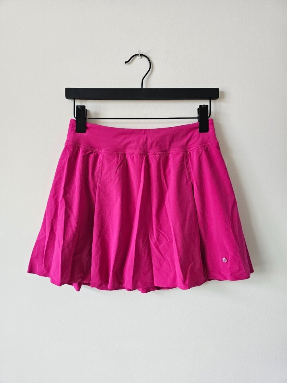 NWT LULULEMON PFRE Pink Flare A-Line Side Pleat Luxtreme Tennis Skirt Small